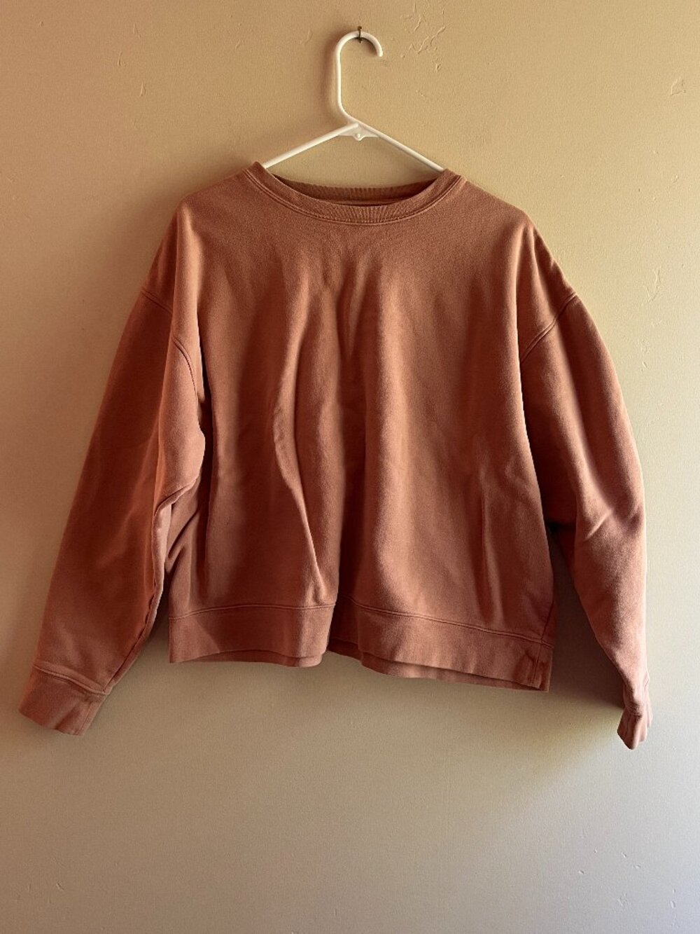 Girlfriend Collective 50/50 Birch Sweatshirt Crewneck pink mauve Lounge sporty